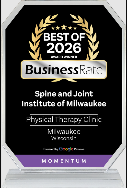 Best of BusinessRate 2026 - Physical Therapy Clinic Milwaukee - Powered by Google Reviews